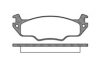 WOKING P2863.00 Brake Pad Set, disc brake